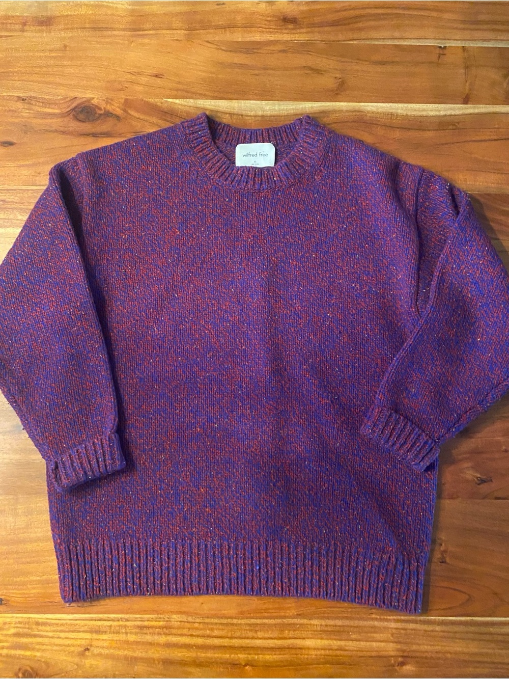 ARITZIA WILFRED FREE BRONCO WOOL SWEATER Small Xsmall oversized